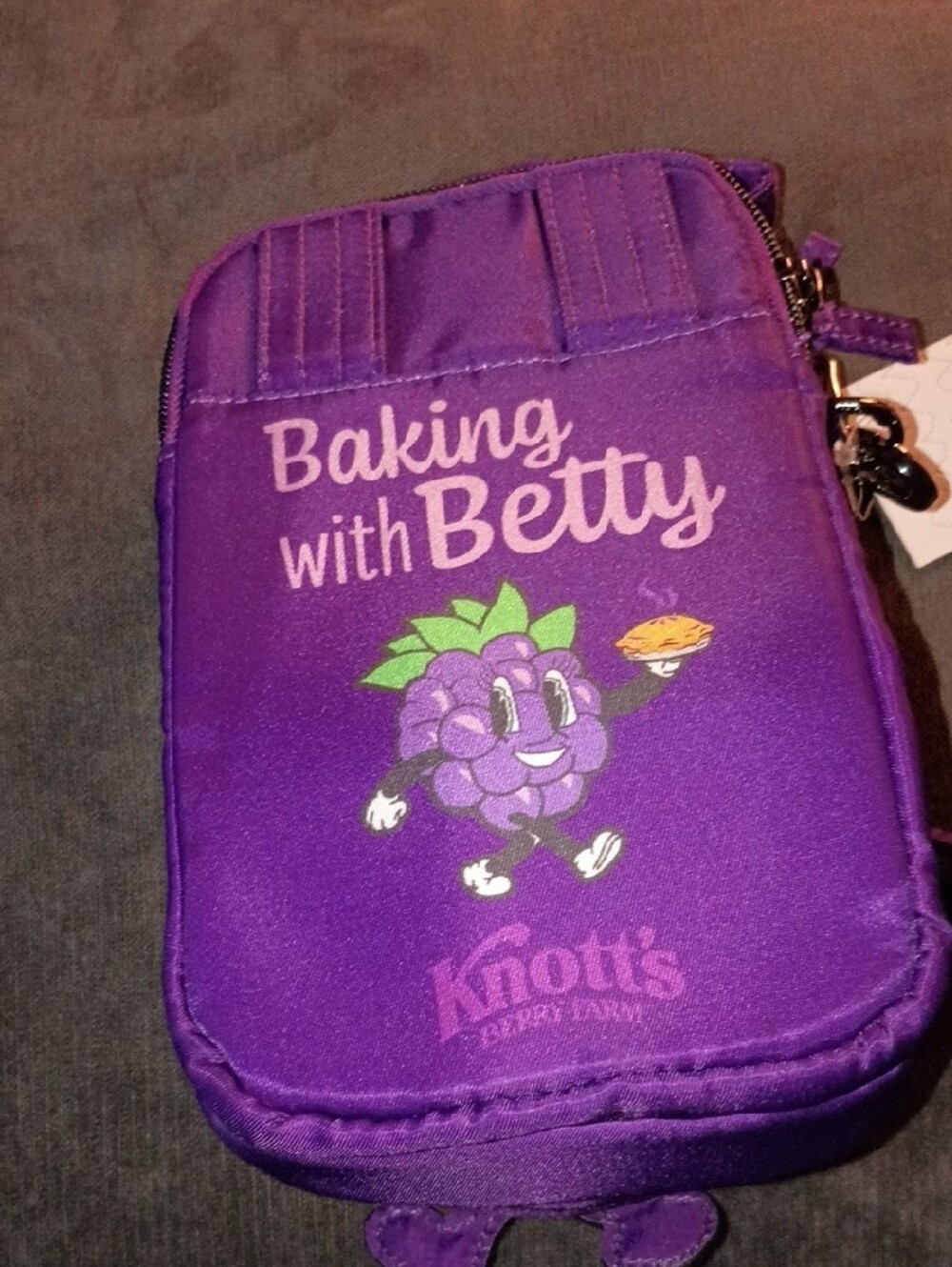 Peanuts Purple Boysenberry Crossbody - Picture 3 of 3